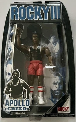 Best Of Rocky III 3 Apollo Creed Beach Training Gear Figure 2007 Jakks Pacific - Image 1 of 2