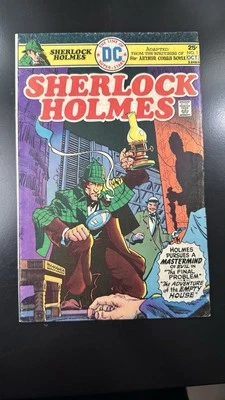 Sherlock Holmes #1 LLAVE Edición Premier Dennis O'Neil DC Comics 1975 Bonita Copia Foto 1 de 4