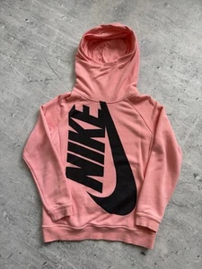Nike Hoodie Pink Ninja Big Logo Size Child XL - Picture 1 of 10