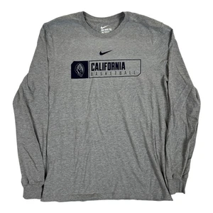 Nike Cal State Berkeley Golden Bears Basketball Langarmshirt Gr. M grau - Bild 1 von 7