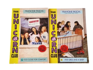 Lote de libros The Unicorn Club #12 #7 de colección Sweet Valley PB Pascal - Imagen 1 de 6