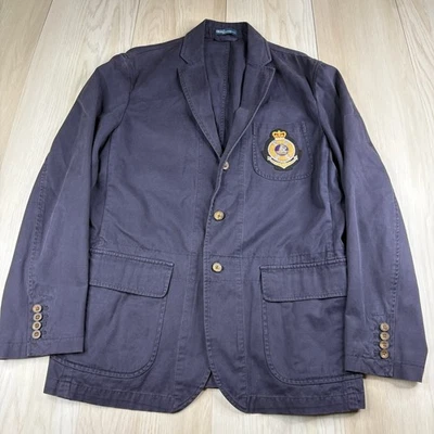 Chaqueta Blazer Vintage Polo Ralph Lauren Ropa Exterior Bleecker Yatcht Club Talla 42R Foto 1 de 4