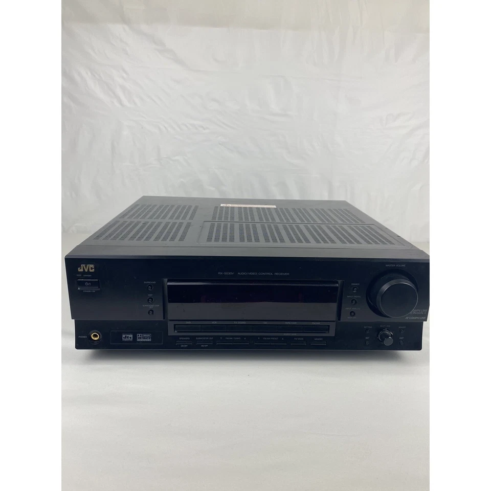 JVC RX-5030V 5.1 Channel Audio Video Control Receiver (No Remote) Tested Cleaned - Image 1 of 4