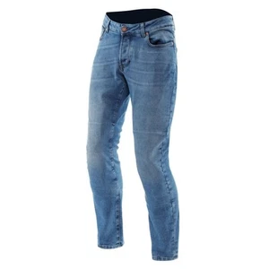 Motorcycle Pants Denim Man Dainese 5-Pocket Tapered-Fit Lightblue - Picture 1 of 3