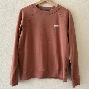 Patagonia Crewneck Sweatshirt Damen Größe M Burnt Orange Bio Baumwolle - Bild 1 von 11