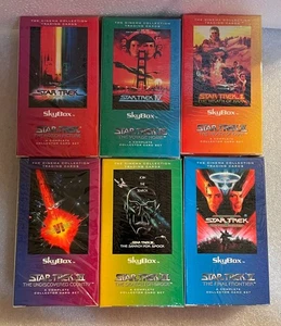 1996 SkyBox Star Trek Trading Cards - 6 Sets Cinema Collection Cards - Picture 1 of 4