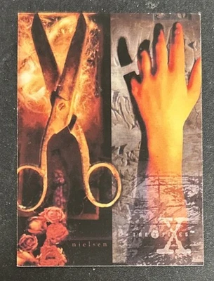 1996 Topps X-Files Episodes “2X13 Irresistible (1/13/95)” Trading Card #22 VG - Image 1 of 2