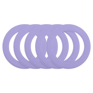 5Pcs Magnetic Sticker Ring Magnetic Adapter Ring Purple - Zdjęcie 1 z 7