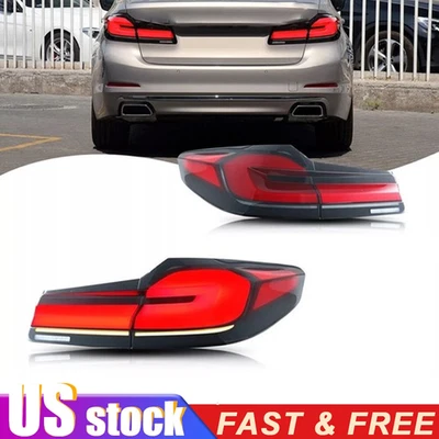 Luces traseras LED LCI para BMW G30 M5 F90 serie 5 2017-2020 luz trasera secuencial Foto 1 de 4