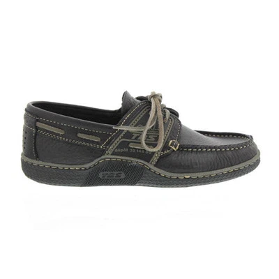 Tbs Globek Zapato de Vela, Bateau Full Grain Piel, Noir - Dauphin B8B44 Negro - Imagen 1 de 4