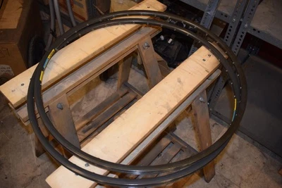 Mavic OPEN 4 CD Rim Set 700c 28'' 36 hole road clincher dark brown 1980s Used - Image 1 of 4