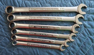 Vintage 6 Piece Craftsman -VA- Quick Speed Combination Wrench Set USA see pics! - Foto 1 di 7