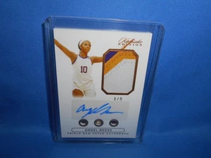 2024 KEEPSAKE ANGEL REESE TRIPLE GEM PATCH AUTOGRAPH JERSEY AUTO 1/5 LSU - Picture 1 of 2