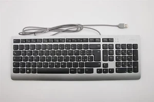 Lenovo Ideacentre 520-24ICB 520-24ARR Câblée USB Clavier Italien Argent 00XH964 - Photo 1/2