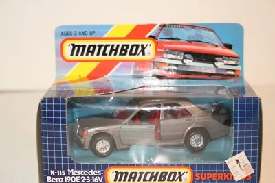 Matchbox Superkings K-115, Mercedes Benz 190E - Image 1 of 4