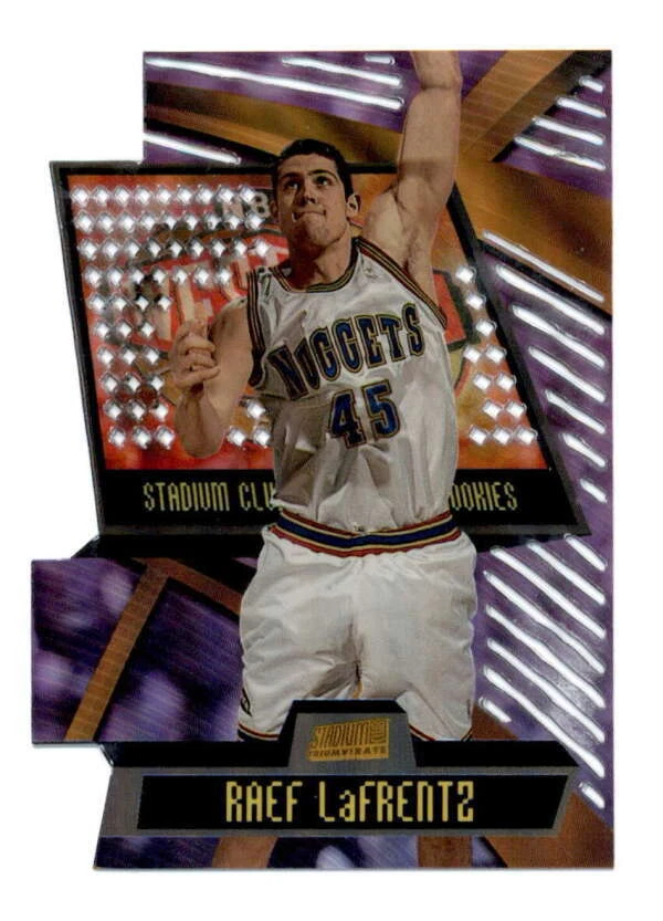 RAEF LAFRENTZ 1999/00 ESTADIO CLUB TRIUNVIRATO #T15C TROQUELADO LUMINISCENTE BF4352 Foto 1 de 1