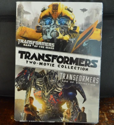 Transformers Two-Movie Collection Dark Side of the Moon & Age of Extinction NEW - Image 1 of 4