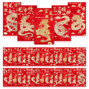 60 Piezas Sobre Rojo Cartera Feliz Fiesta Primavera Hongbao - Imagen 1 de 11