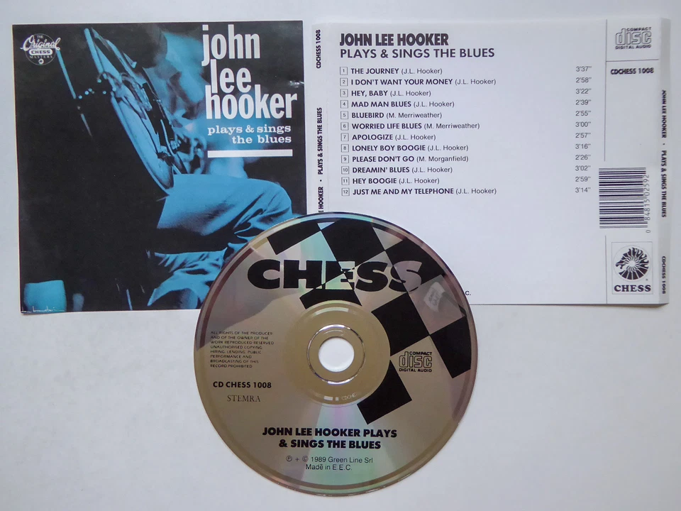 JOHN LEE HOOKER <  Plays & Sings The Blues  > VG (CD) - Bild 1 von 1