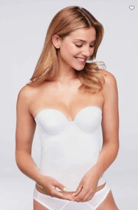 New Felina Bustier Corset Seamless Lightweight Bra David's Bridal 8704 34B - Picture 1 of 2