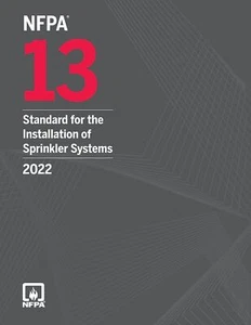 13 Standard For the Installation oF Sprinkler Systems 2022 Paperback - Picture 1 of 4