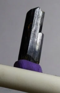 Rutil terminierter Kristall mit schönem Glanz & Formation - Zagi Berg, Pak. SB3 - Bild 1 von 5