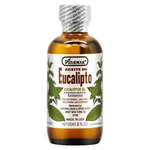 Phamark Aceite Eucalipto Eucalyptus Oil 2oz (Pack of 3) w/Free Nail File - Picture 1 of 2