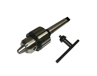 2MT 13MM DRILL CHUCK KEYTYPE 13MM CAPACITY FOR BENCH DRILL METAL WOOD LATHE RDG