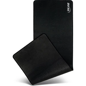 Mauspad XXL Schwarz 90x40cm Schreibtischunterlage Mousepad Rutschfeste Matte - Imagen 1 de 3