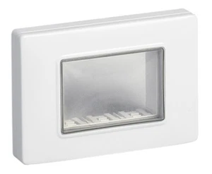 CONTENITORE SCATOLA DA PARETE STAGNA CON VITI BIANCO VIMAR 14943.01 IP55 3M - Foto 1 di 3