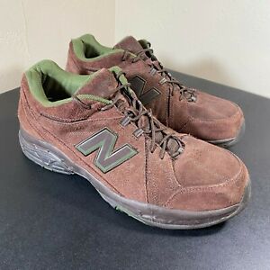 New Balance 608v3 Cross Training Shoes Brown MX608V30 Lace Up Mens 14 2E