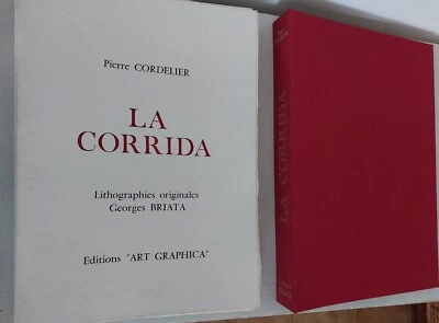 La Corrida - Pierre Cordelier - Lithographies originales de Georges Briata .1979 - Photo 1/4