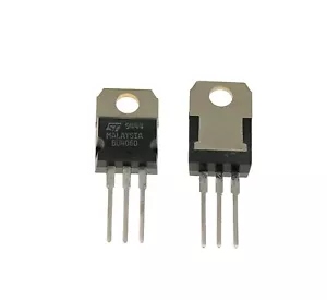 20-pcs BU406D ST Micro Silicon NPN Transistor Power Amp High Volt Switch TO-220 - Picture 1 of 1
