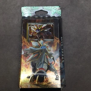 Pokémon TCG Sun & Moon Guardians Rising Steel Sun Theme Deck Solgaleo -Box Wear - Picture 1 of 9