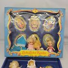 2 Lucky Locket Kiddles Carrying Case with Dolls 1966 by Mattel