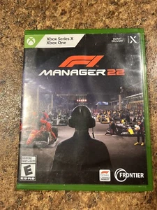 F1 Manager 22 (Microsoft Xbox Series X/Xbox One, 2022) - Picture 1 of 4