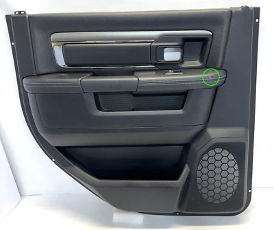 ✅ 2013-2024 RAM 1500 2500 3500 CREW CAB SPORT OEM REAR LEFT DOOR TRIM PANEL LH - Image 1 of 4