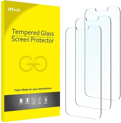 JETech Screen Protector Compatible with iPhone 13 and iPhone 13 Pro 6.1-Inch, Te - image 1 of 4