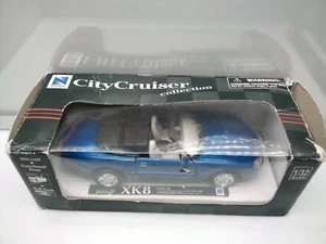 New Ray 1:32 Scale / Jaguar XK8 Convertible - Met Blue - Model Car x1 - Picture 1 of 12