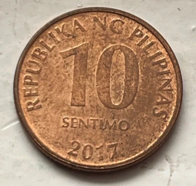 Philippines Pilipinas 2017 10 Sentimo - Image 1 of 2