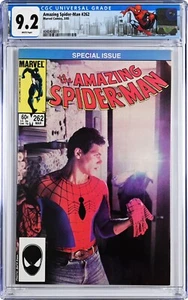 Amazing Spider-Man #262 CGC Graded 9.2 Marvel March 1985 White Pages Photo Cover - Picture 1 of 2