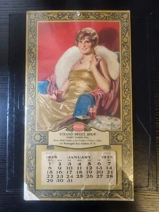 ORIGINAL 1928 Coca Cola Calendar. January-December pages all original staples - Picture 1 of 9