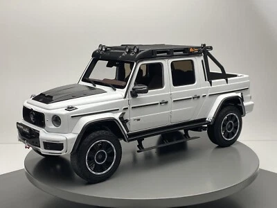 ALMOST REAL 1/18 Brabus G 800 Adventure XLP 2020 White (autoart norev nzg schuco - Immagine 1 di 4