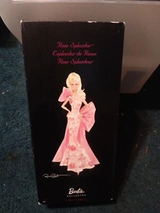 Rose Splendor Barbie Puppe Avon Exclusive Pink Label Robert Best T4349 NRFB - Bild 1 von 4