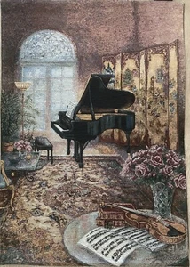Das Musikzimmer Wandteppich - Bild 1 von 1