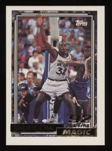 1992-93 Shaquille O'Neal Topps Basketball Gold Rookie Rc #362 *NICE* HOF (1B) - Picture 1 of 2