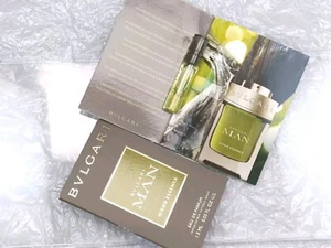 BVLGARI Man Wood Essence EDP Perfume 1.5ml Vial Spray 100% Genuine - Picture 1 of 9