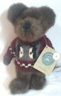 Vtg Boyd's Bears Wayfer North 10" Pinguin Sweater Bean Filled 20th Anniv Jointed