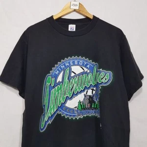 90's Minnesota Timberwolves shirt NBA Basketball Retro style T shirt HN1875 - Picture 1 of 2