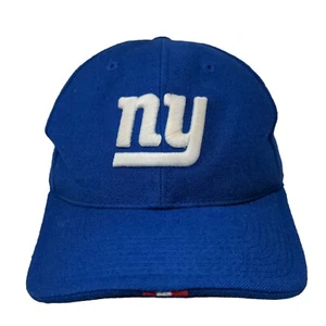 Nike Team Men's NFL New York Giants Fitted Hat Blue Size 7 1/4 Embroidered Logo - Picture 1 of 10